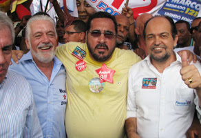 Resultado de imagem para deputado amauri e walter pinheiro