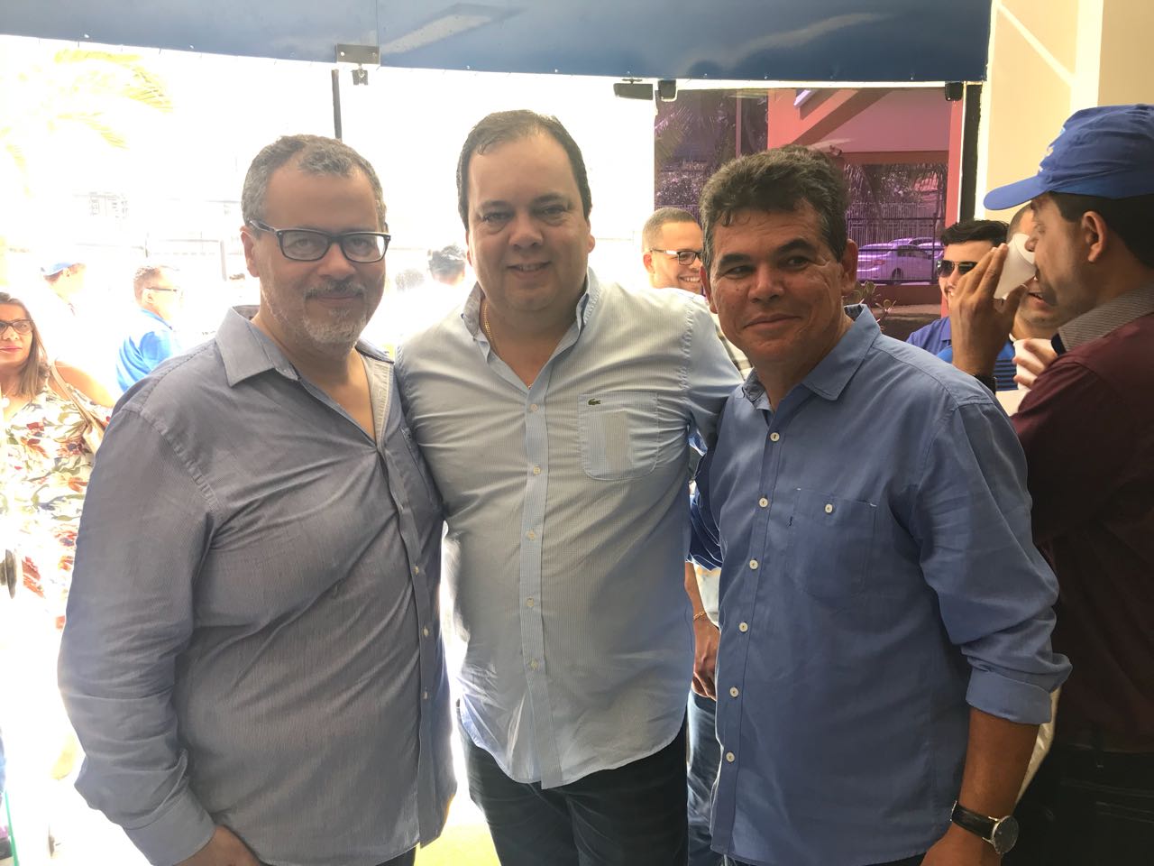 Resultado de imagem para luciano da locar fernado da morel e elmar nascimento