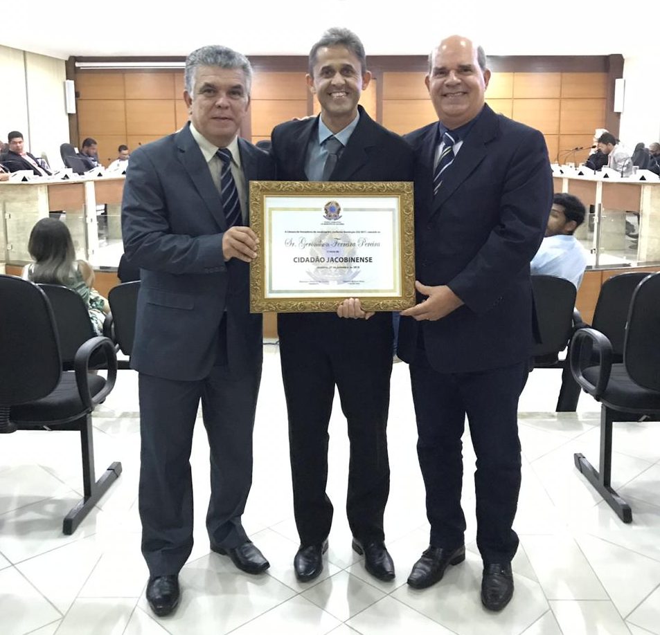 Resultado de imagem para Gerente Regional do Sebrae recebe tÃ­tulo de CidadÃ£o Jacobinense