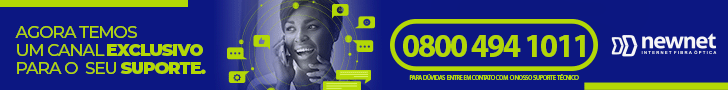 NewNet — atendimento pelo telefone 0800 494 1011