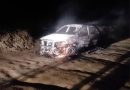 Veículo de família de Umbuzeiro de Mundo Novo pega fogo em Mairi