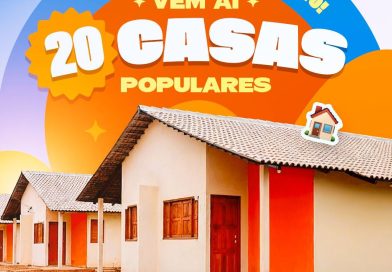 Várzea Nova volta ao Minha Casa Minha Vida e garante 20 novas moradias para famílias carentes