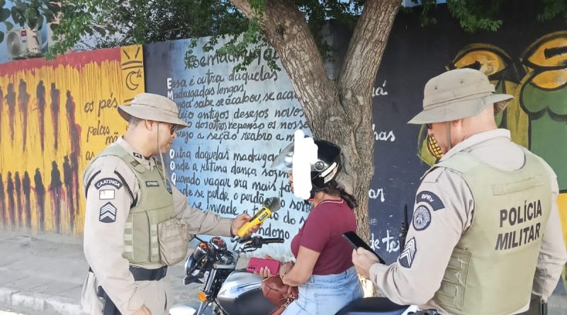 Operação Paz no Trânsito promove fiscalização e conscientização de motoristas em Jacobina