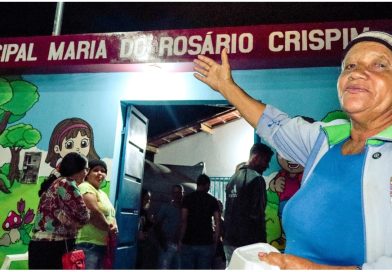 Prefeito de Mirangaba entrega escola requalificada em Dionísia e assina ordem de serviço para reforma do posto de saúde de Olhos d’Água