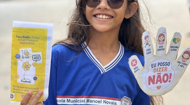 Mirangaba realiza Blitz do Bem em alusão ao Dia Nacional de Combate ao Abuso Infantil