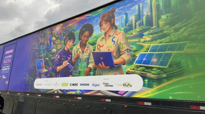 Expedição “Meninas Curiosas” chega a Ourolândia com atividades sobre ciência e tecnologia