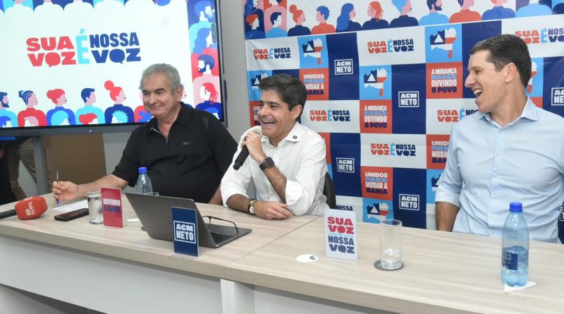 ACM Neto realiza em Jacobina primeira edição de movimento de escuta popular pelo interior da Bahia