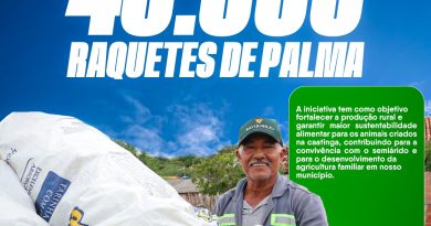 Miguel Calmon fortalece agricultura familiar com distribuição de palma forrageira