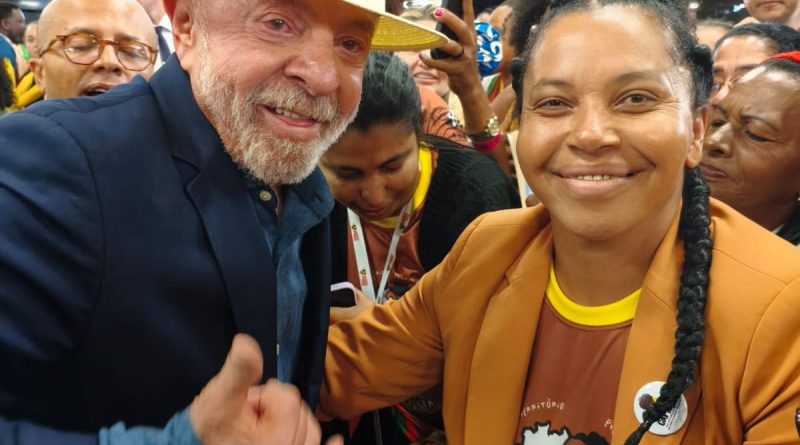 Presidente da Câmara de Mirangaba participa de encontro nacional de mulheres quilombolas em Brasília