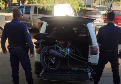 Motocicleta clonada é apreendida pela Guarda Municipal em distrito de Jacobina