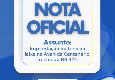 Após reclamações, DNIT fará visita técnica para avaliar mudanças na Avenida Centenário