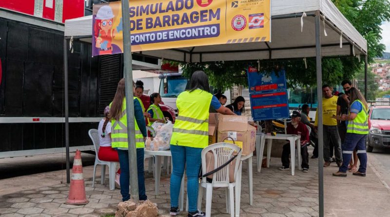 Jacobina Mineração Pan American Silver realiza Simulado de Barragem em 9 de julho