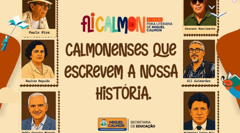 Miguel Calmon realiza III FLICALMON nos dias 7 e 8 de agosto