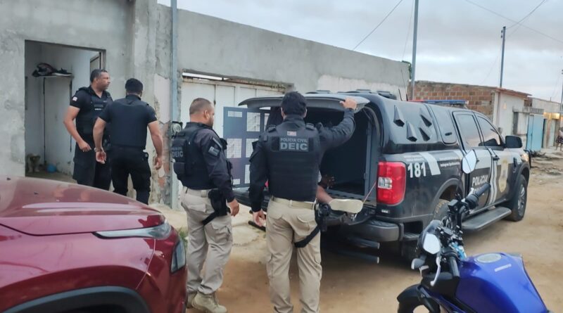 Polícia Civil de Jacobina apoia operação da PF contra organização criminosa em Juazeiro