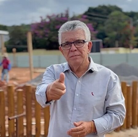 Prefeitura de Caém avança com obras do Colégio Padre Alfredo Haasler e da nova Praça do Quiosque