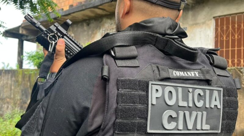 Polícia Civil cumpre mandado de prisão contra suspeito de agredir e manter idosa em cárcere privado em Capim Grosso