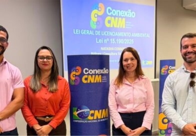 Jacobina participa de capacitação da CNM sobre Licenciamento Ambiental e reforça compromisso com a gestão ambiental