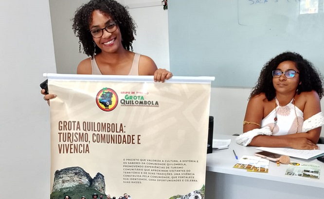 Estudante de Mirangaba apresenta experiência do Grota Quilombola em encontro estadual
