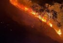 Voluntários reforçam combate a incêndios em serras de Jacobina nesta quinta-feira