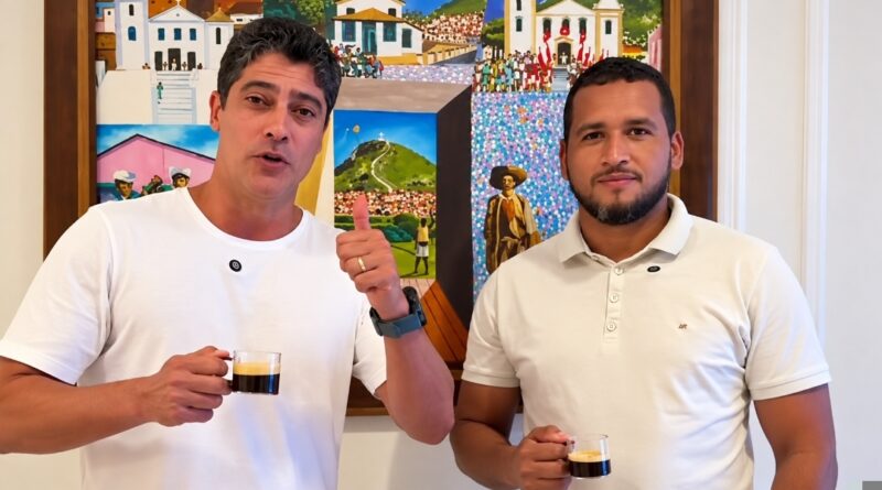 Ex-prefeito de Jacobina, Tiago Dias, anuncia apoio a Olaf Filho para deputado estadual