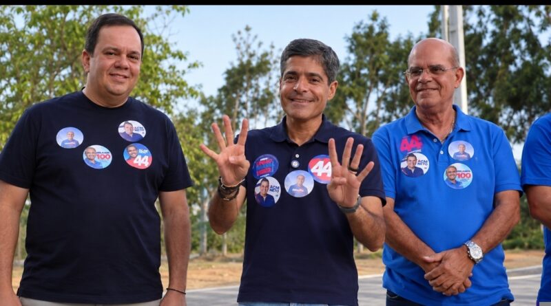 ACM Neto anuncia caminhada nas ruas de Jacobina nesta terça-feira (22)