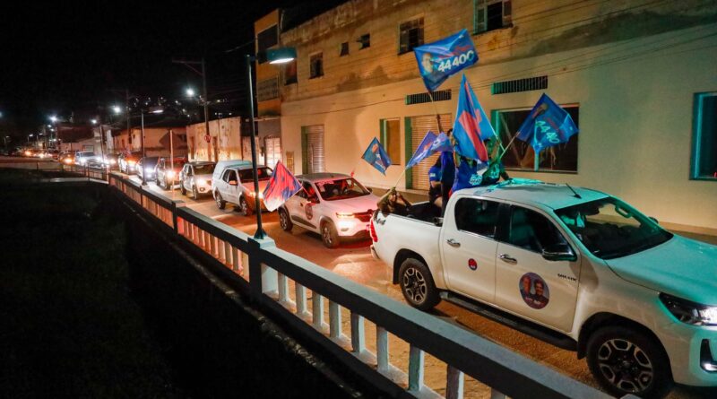 Eleições 2026: Juliano Cruz intensifica campanha com caravana nos bairros Leader e Bananeira, em Jacobina