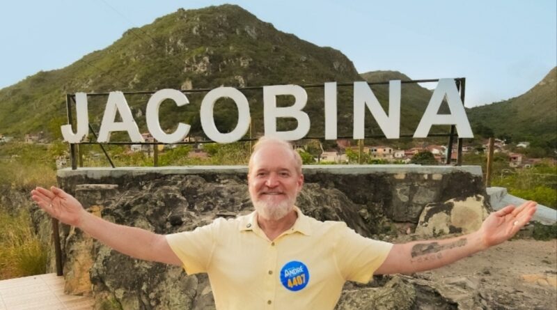 Filho do ex-prefeito Dr Flavinho,  André Marques reforça campanha para deputado federal em Jacobina