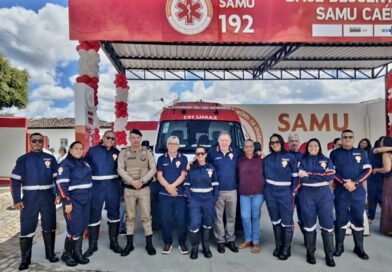 Caém ganha base descentralizada do Samu e amplia atendimento de urgência e emergência