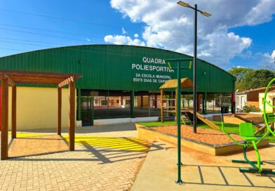 Prefeitura de Mirangaba entrega nova quadra poliesportiva da Escola Edite Dias, em Canabrava